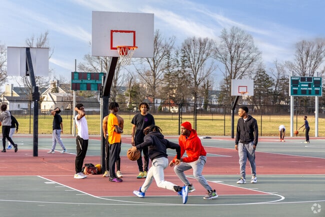 Moody Park offers basketball courts for active recreation in Prospect.