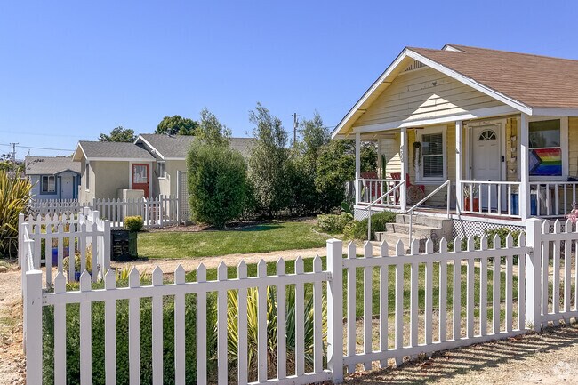 Say hello to your Orcutt neighbors from the porch of your bungalow.
