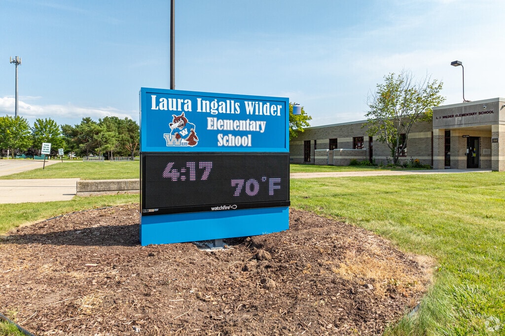 Green Bay's Wilder Elementary School is named in honor of author Laura Ingalls Wilder.