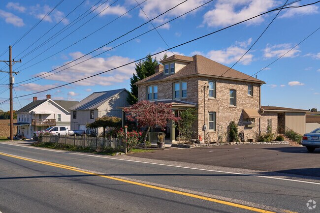 Homes line the busy Greencastle Pike in Cearfoss.