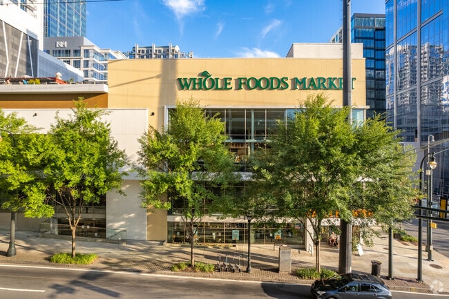 Whole Foods nearby has all of your grocery essentials to start cooking.