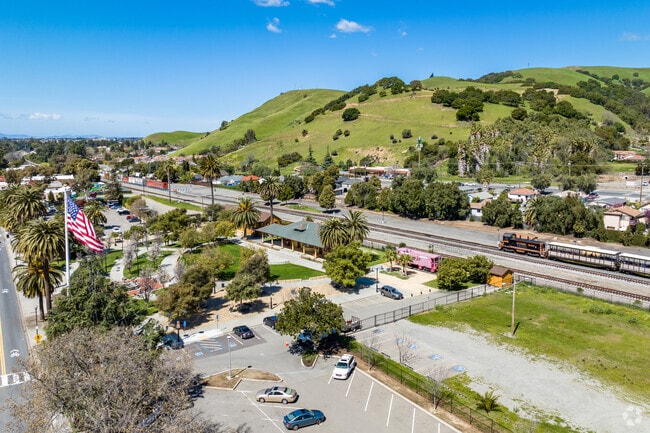 Niles Town Plaza is a charming and vibrant public gathering place in the historic Niles district