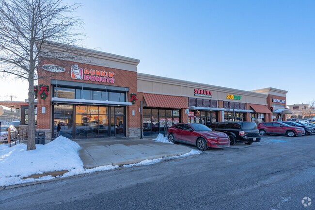 Osborne Shopping Center has great food options like Dunkin Donuts.