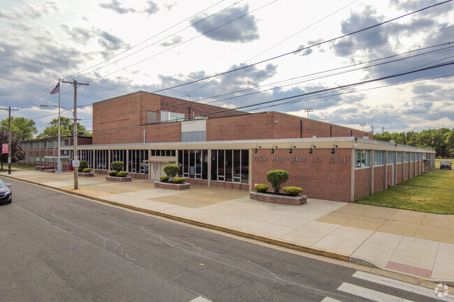 Bristol Junior - Senior High School in the Bristol neighborhood.