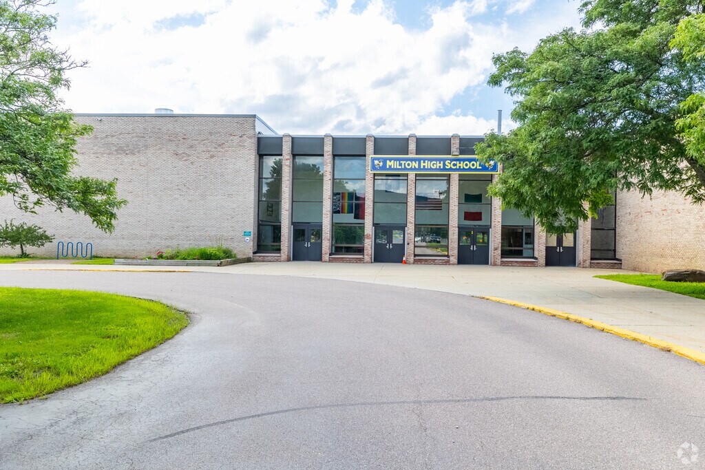 Milton High School in the town of Milton, serves grades 9-12.