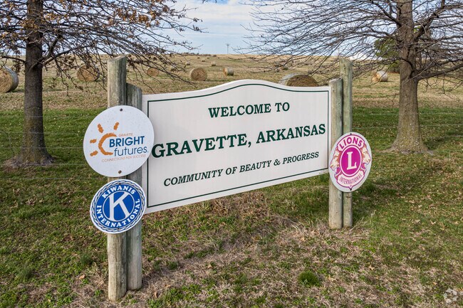 Welcome to the Gravette neighborhood located in Arkansas.
