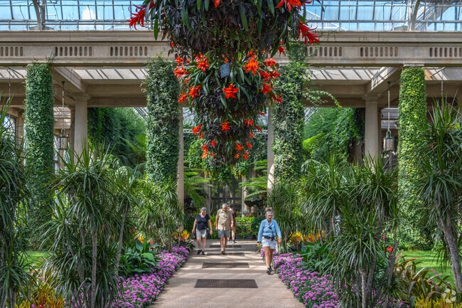 Enter the main Conservatory and into a world unknown at Longwood Gardens.