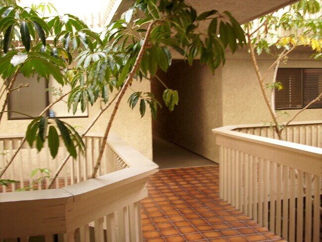 Walk to unit from elevator