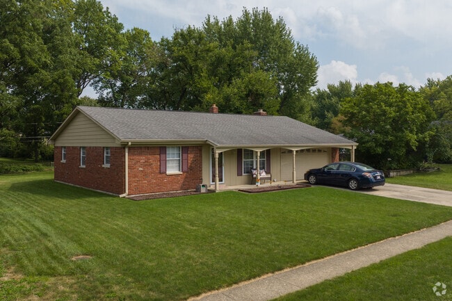 A brick ranch-style home commonly found throughout the East Warren neighborhood.