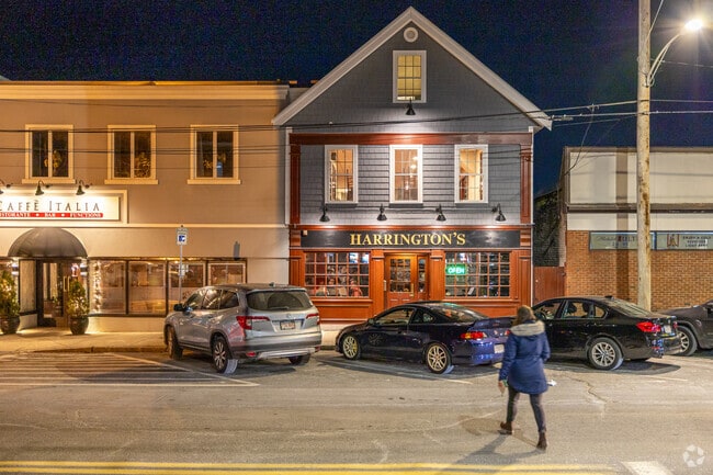 Harrington's Irish Pub is a popular spot in the evenings in central Wakefield.