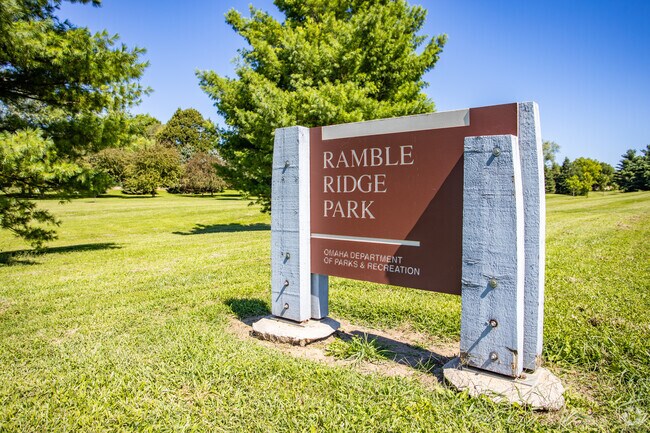 Ramble Ridge Park at the heart of the neighborhood features acres of greenspace and trails.