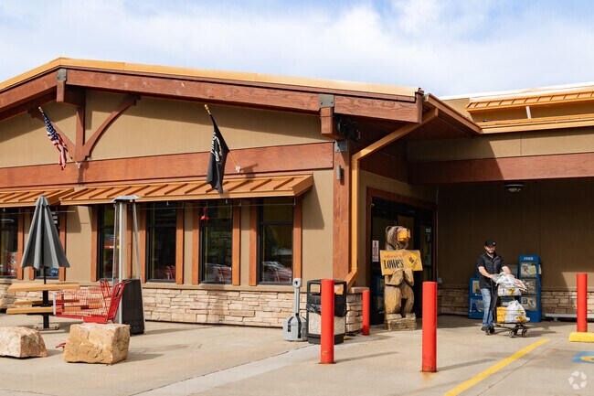 Lowe's Market is the main grocer just a short drive south from Eagle Nest.