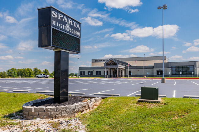 Sparta High School is the pride of the community of Sparta.