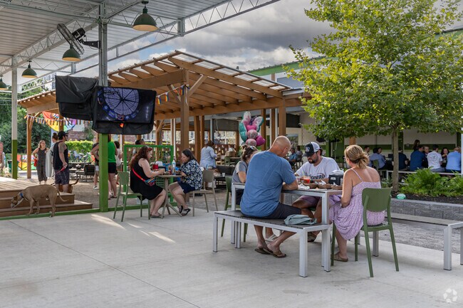 City Park offers locals a unique outdoor eating environment just outside the Asbell neighborhood