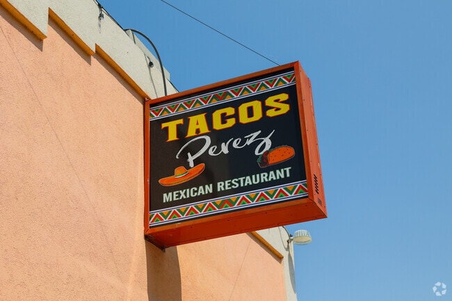 Tacos Perez is one of many local Mexican Restaurants in El Pueblo.