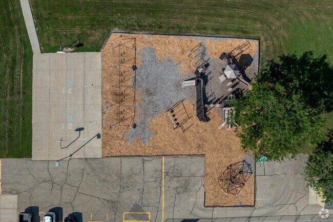 Harmony Elementary in Janesville also offers an outdoor playground area.