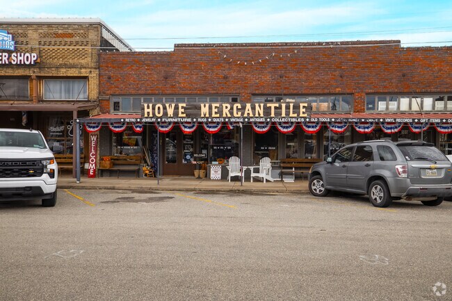 Howe Mercantile sells antiques and home goods downtown.