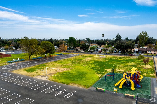 Your kids will never want to leave the playground at Davidson Elementary School.