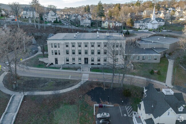 Hillside Intermediate School at 51 Hillside Avenue in Naugatuck, CT.