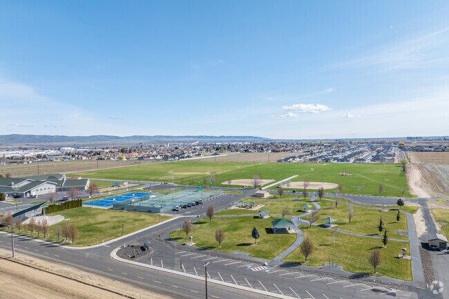 Quincy schools often sit next to public parks nearby.