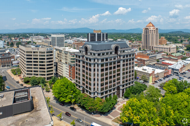 Downtown Roanoke is just a short drive from Fallon.