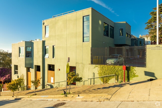 Garfield Elementary School in Telegraph Hill, San Francisco, California.