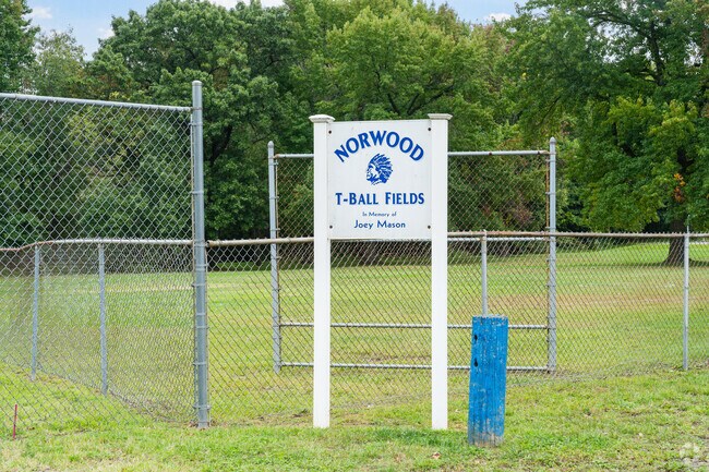 Norwood has some of the nicest sports fields in the area.