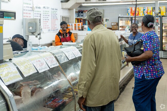 Grab some meat for the grill at Elyton Meat Market in Smithfield.