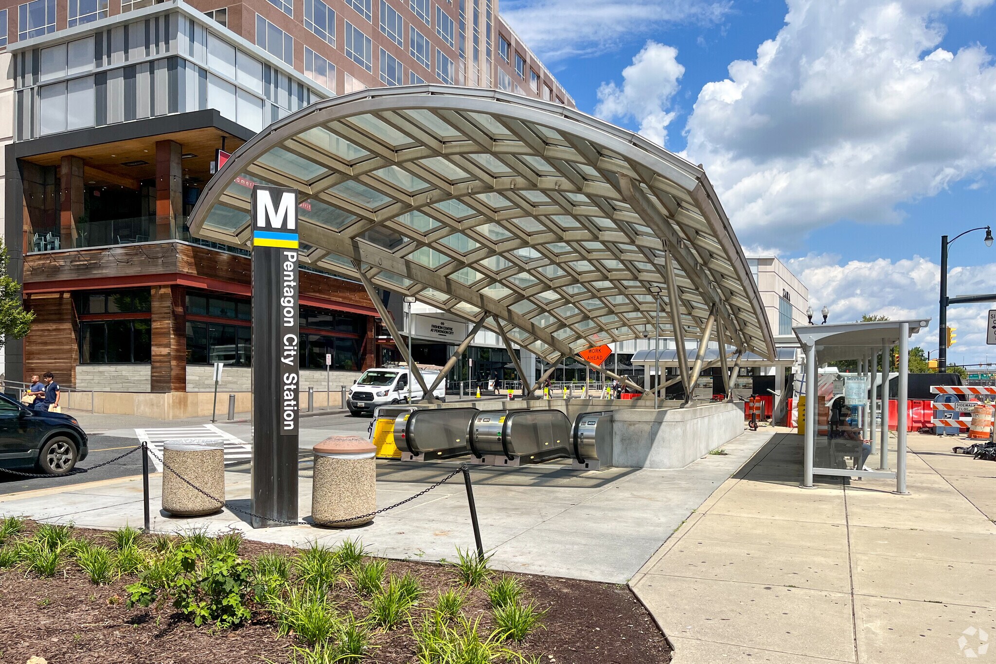 Foxcroft Heights is nearby the Pentagon City metro station.