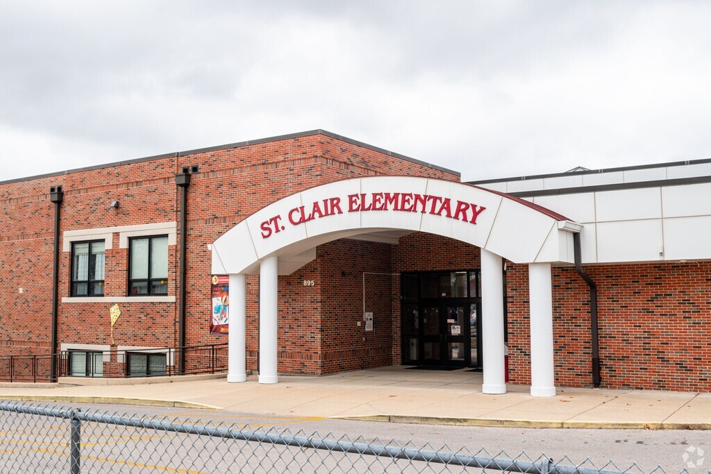 St. Clair Elementary School serves students in the Outlying Franklin County community.