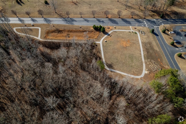Walking trail at Oakland Elementary School