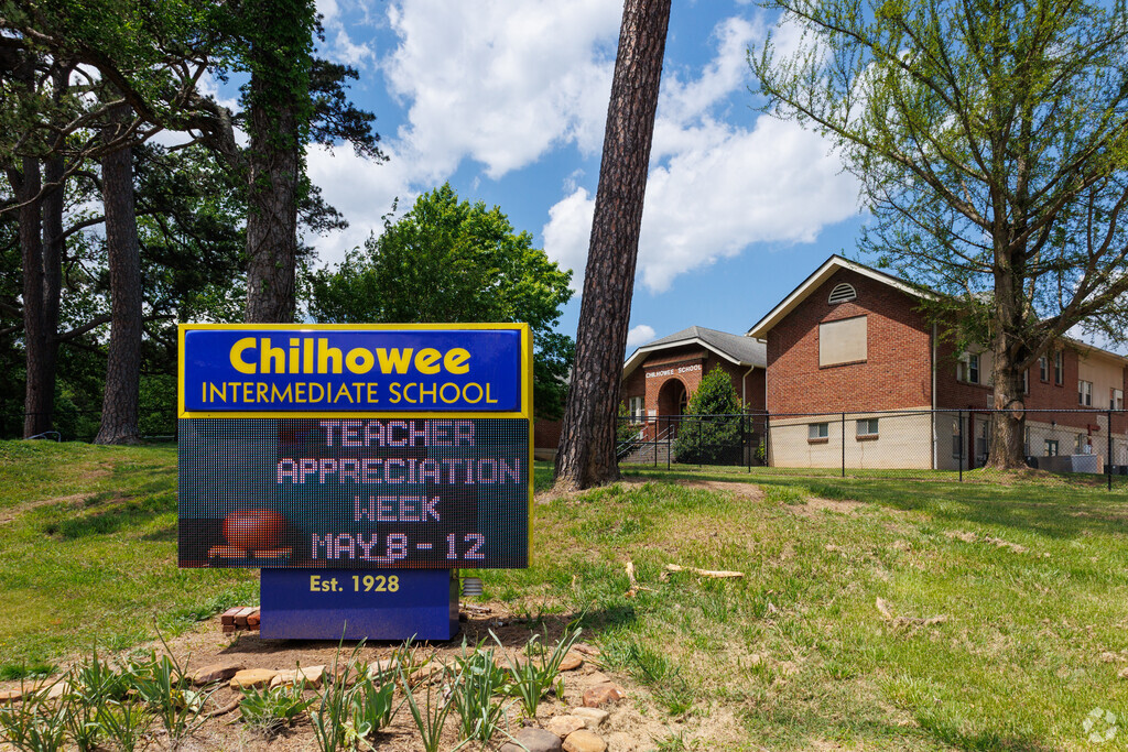 The Chilhowee Intermediate School in Chilhowee Hills.