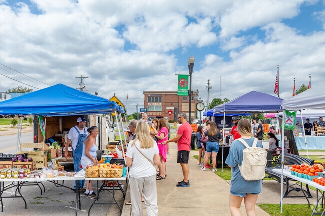 Residents of Smyrna can grab fresh produce at the Smyrna Depot Farmers Market.