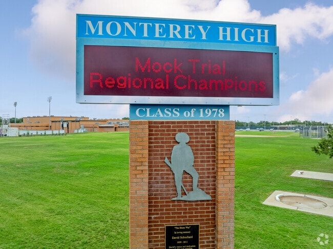 Monterey High School is a 5A high school located in central Lubbock, Texas.