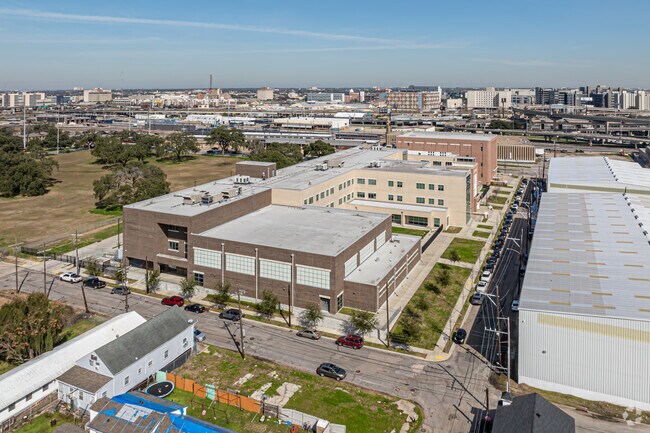 Booker T Washington High School is centrally located.