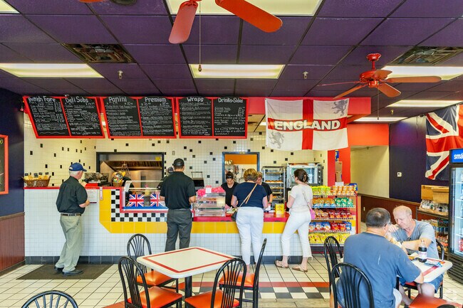 Union Jacks located near Fifth Avenues serves up great British pub fare.