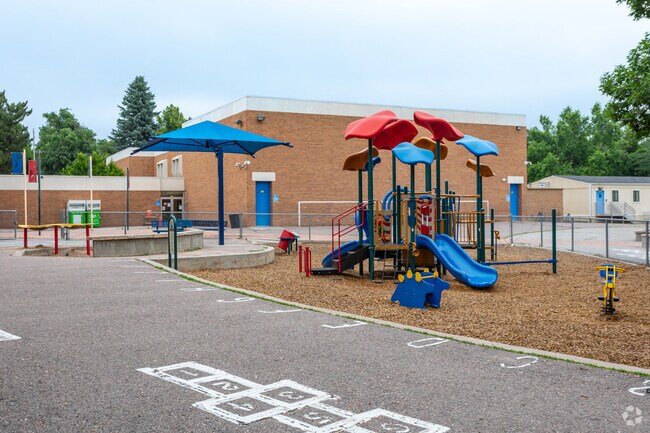Traylor Elementary School has a playground for students to enjoy.