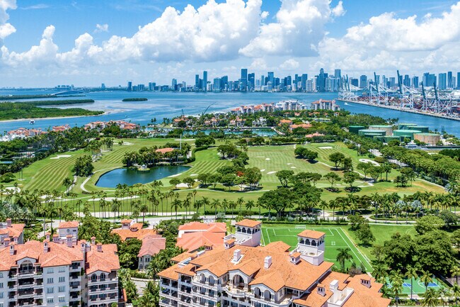 Fisher Island is a private club allowing only its residents, guests and hotel guests.