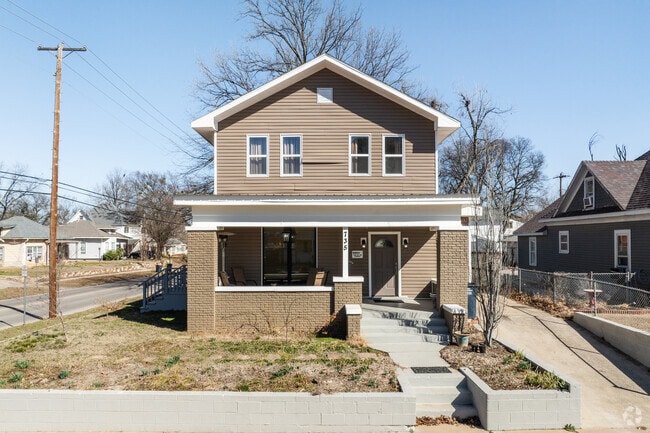 Two-story homes are popular in Shawnee.