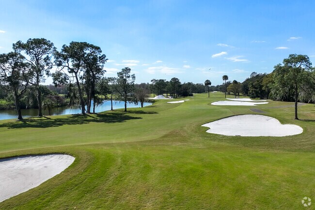 Lone Palm Golf Course stretches for more than 7,000 yards through the Central Florida landscape.