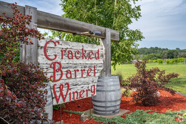 Cracked Barrel Winery is a seasonal winery located in Troy.