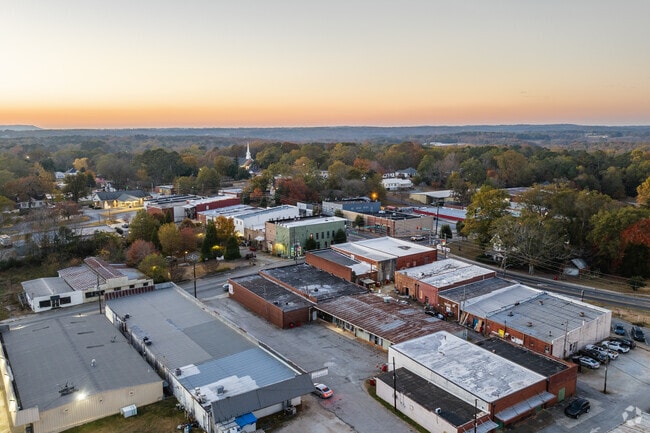 Bowdon's downtown is where locals come together for a majority of community events.