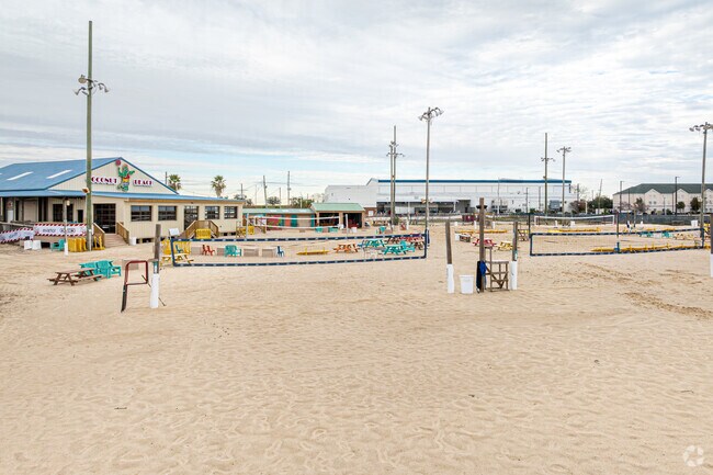Coconut Beach Volleyball Complex sits near Laketown in Kenner.