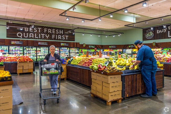 Regency Park residents can shop for fresh produce and fruits at Raley's.
