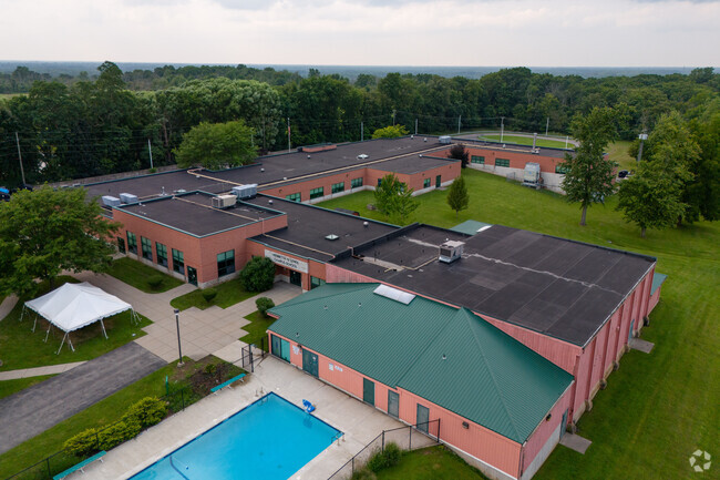 Half of students who graduate from Henrietta G. Lewis Campus School in Lockport attend college.