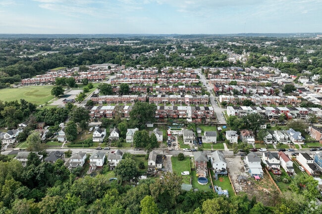 Like well-laid bricks, Morrell Park stands proudly on one of Baltimore’s tallest hills.