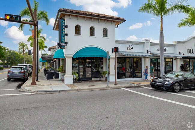 The popular Veronica Fish and Oyster House is located in quaint Southside Village.