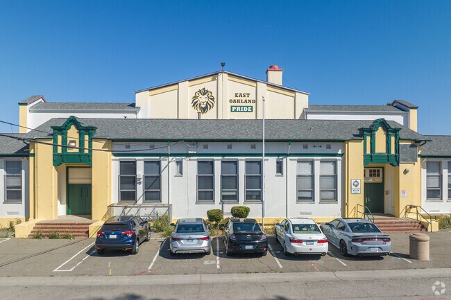 East Oakland Pride Elementary has about 350 students and is K-5.