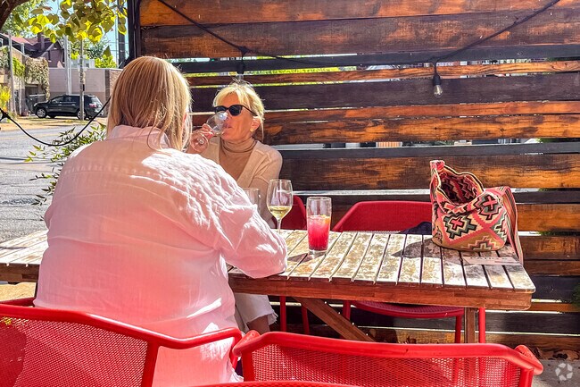 Sip wine at Union Loafers in the Botanical Heights neighborhood of St. Louis.