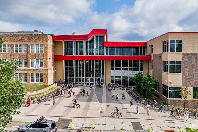 Southwest Senior High School enrolls over 1,700 students in Grades 9-12.